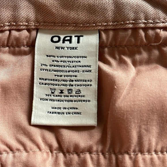 OAT - wide Leg Cropped Jeans - size 12 - Picture 4 of 5